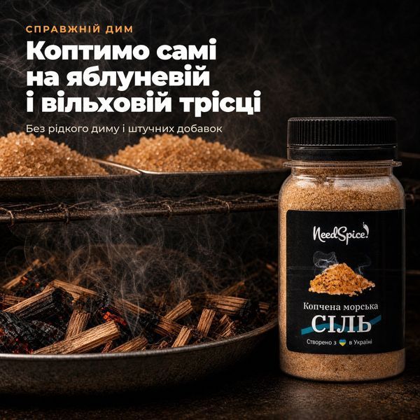 Копчена морська сіль NeedSpice M-60-S фото